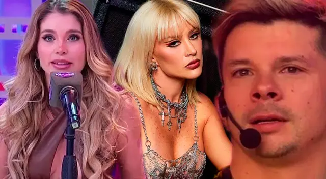 Flavia Laos defiende a Mario Hart.