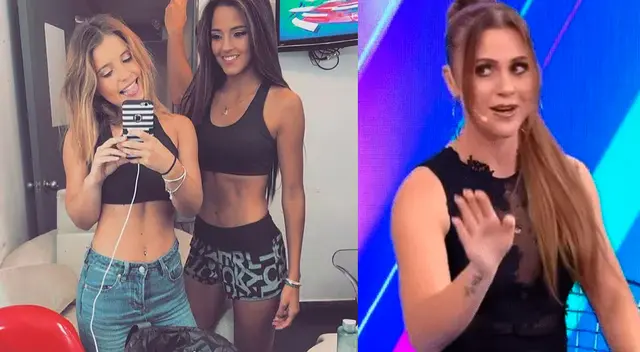 Ducelia Echevarría echa a Flavia Laos tras felicitar a Luciana Fuster.