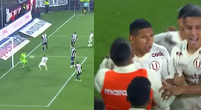 Edison Flores abrió el marcador en el Alianza Lima vs. Universitario por la final de la Liga 1.