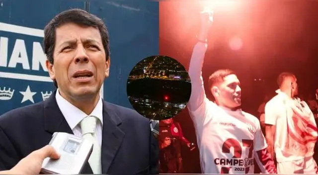 Tito Ordóñez explicó por qué se apagaron las luces del Estadio Alejandro Villanueva.