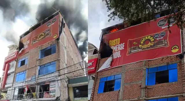 Incendio en centro comercial Tacora de Trujillo inició en horas de la mañana y tiene heridos. Incendio en centro comercial Tacora de Trujillo inició en horas de la mañana y tiene heridos.