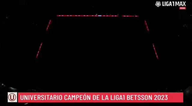 Universitario no pudo recibir su premiación en Matute tras ganarle a Alianza Lima.