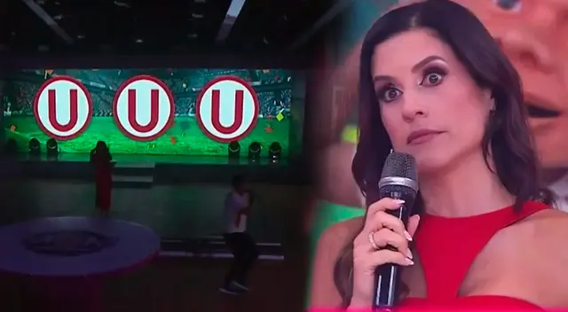 María Pía Copello festejó por todo lo alto trifuno de Universitario.