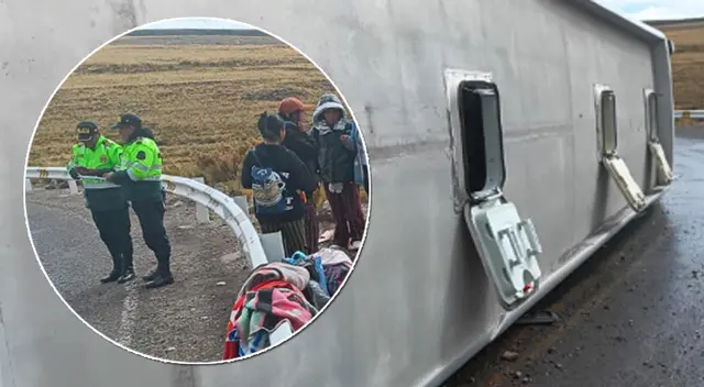Bus con promoción de colegio sufrió accidente de tránsito a la altura del distrito de Tiquillaca. Bus con promoción de colegio sufrió accidente de tránsito a la altura del distrito de Tiquillaca.