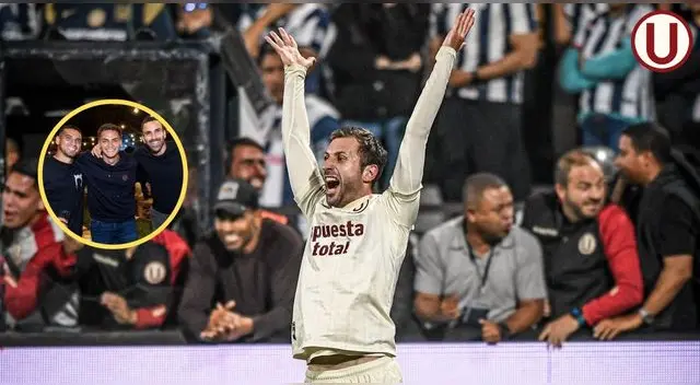 Miguel Trauco estuvo en celebración de Universitario tras salir campeón de Liga 1 2023.