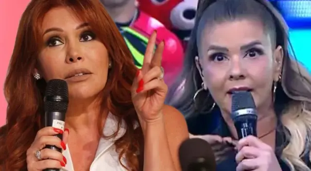 Magaly Medina le hace el pare a Johanna San Miguel por sus críticas. Magaly Medina le hace el pare a Johanna San Miguel por sus críticas.