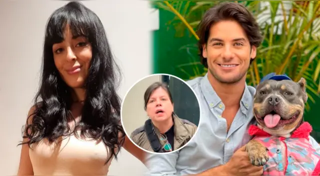 Andrea Luna apoya a Andrés Wiese tras agresión de mujer cuando paseaba a su perro.