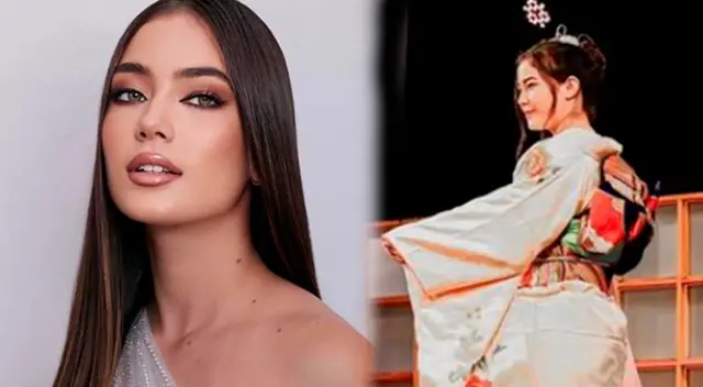 Kyara Villanella recibe elogios al lucir kimono.