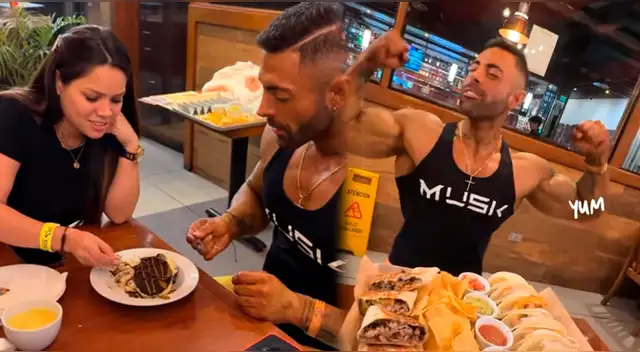 Sebastián Lizarzaburu sorprende con cantidad de comida que comió tras ganar competencia.