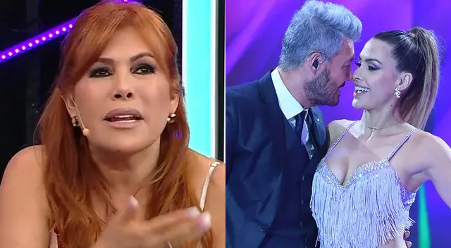 Magaly Medina asegura que beso entre Marcelo Tinelli y Milett Figueroa fue para obtener más rating.