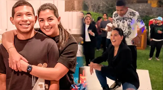 Ana Siucho, esposa de Edison Flores, tiene sus pasos de baile.