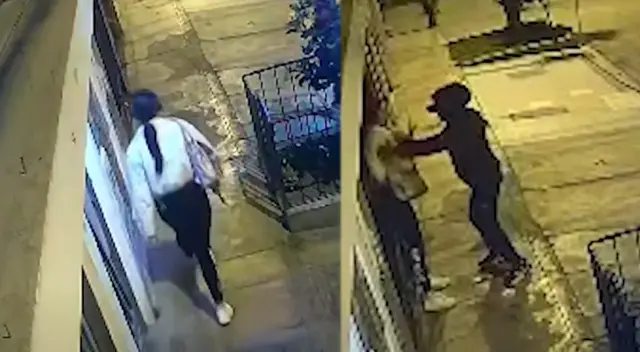 Joven es víctima de asalto al paso cuando se encontraba caminando por una calle de Comas.