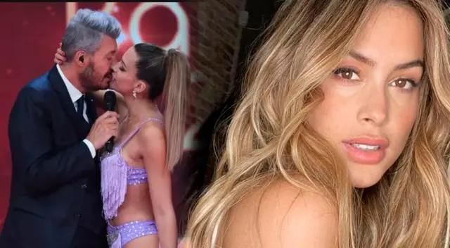 Milett Figueroa tras beso con Marcelo Tinelli