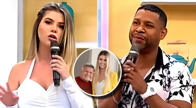 Giselo quiso explicar la razón de la ausencia de Brunella Horna sin esperar qué pasaría. Giselo quiso explicar la razón de la ausencia de Brunella Horna sin esperar qué pasaría.