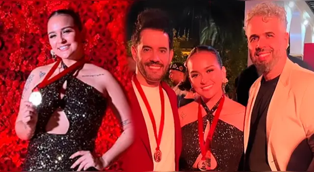 Daniela Darcourt se codea con grandes artistas en los Latin Grammy 2023. Daniela Darcourt se codea con grandes artistas en los Latin Grammy 2023.