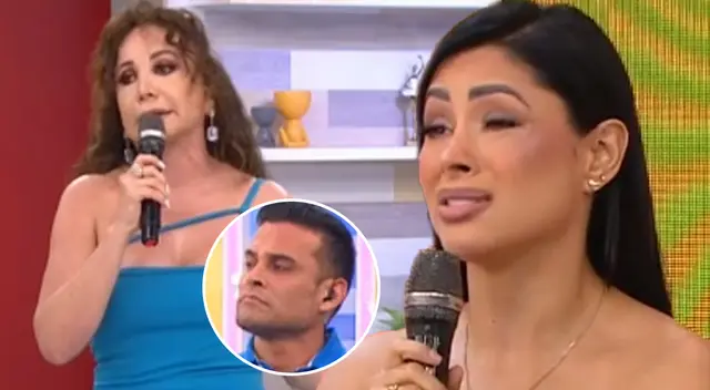 Janet Barboza y Pamela Franco viven tenso momento EN VIVO por bromas a Christian Domínguez