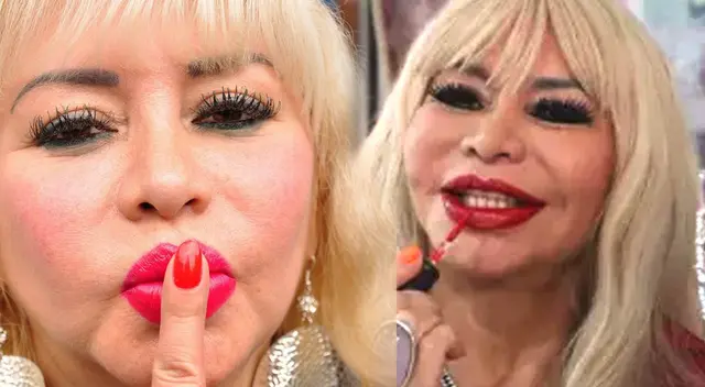 Susy Díaz rompe con el misterio y revela al fin por qué usa labial rojo.