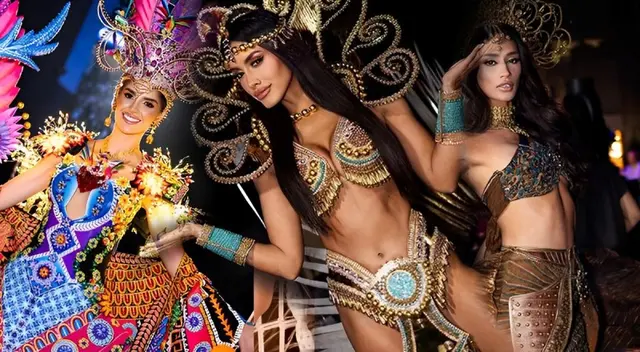 Camila Escribens se posiciona en el Top 8 en desfile de traje típico del Miss Universo. Camila Escribens se posiciona en el Top 8 en desfile de traje típico del Miss Universo.