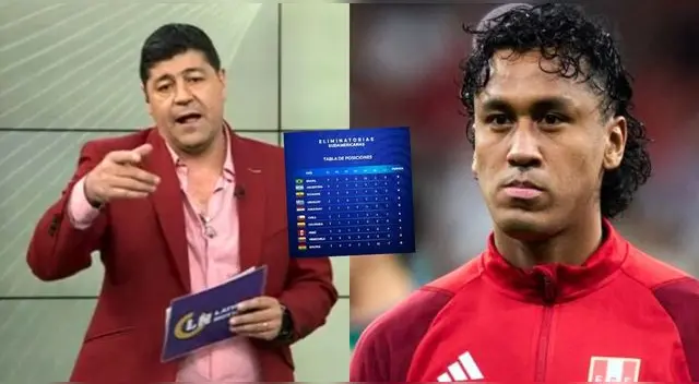 'Checho' Ibarra responde a Renato Tapia por comentario sobre la Tabla de Posiciones.