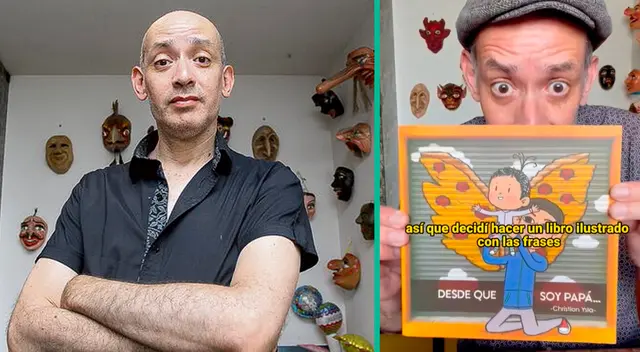 Christian Ysla presenta su libro.