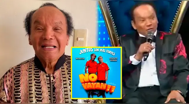 Melcochita promociona su película "No vayan".