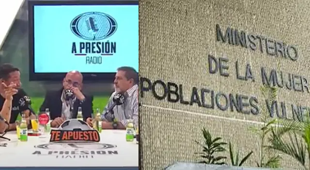 Panelistas de ‘A Presión’ hicieron comentarios machistas y el Ministerio de la Mujer dejó importante mensaje.