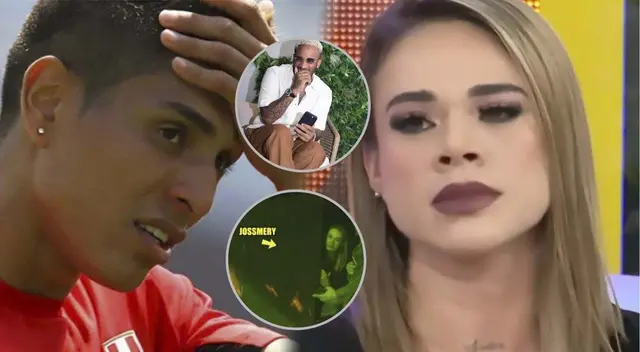 Jossmery Toledo es vista en edificio en el que antes estuvo Olenka Mejía y Jefferson Farfán.