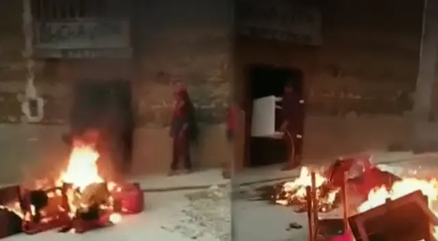 Ronderos intervinen Bar de Cajamarca que ya había sido clausurado.