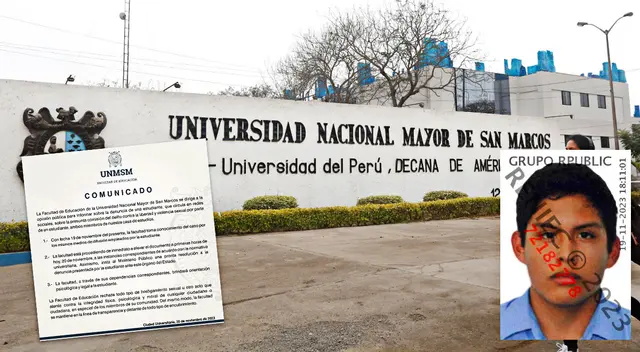 San Marcos se pronunció tras denuncia contra uno de sus alumnos, pero víctima responde con grave denuncia.