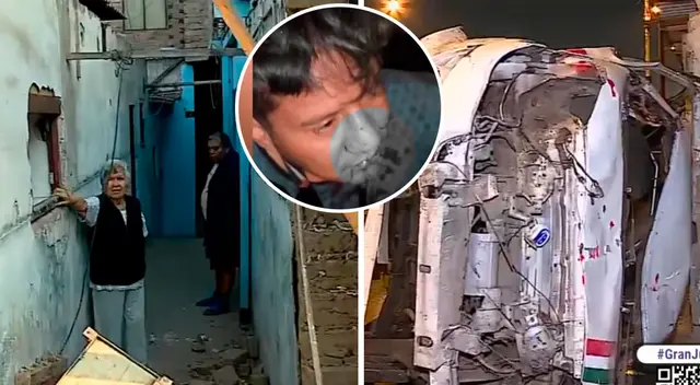 Un grave accidente en Cercado de Lima dejó a varias familias atrapadas tras el impacto de una combi en una quinta. Un grave accidente en Cercado de Lima dejó a varias familias atrapadas tras el impacto de una combi en una quinta.