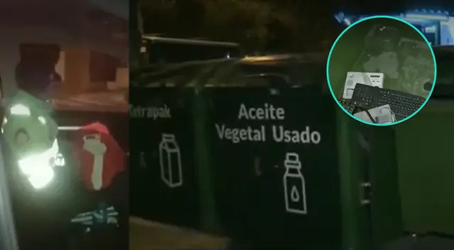 Recién nacido fue encontrado en contenedor de desperdicios de San Isidro, junto con objetos de computadora.