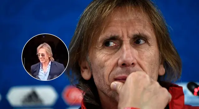 Ricardo Gareca y su felicidad por volver al Perú.