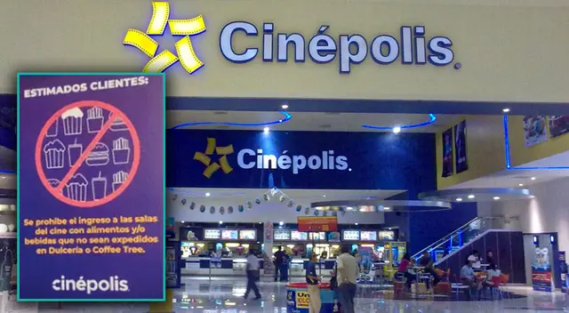 Cinépolis no quiere que sus clientes lleven sus alimentos para ver películas en sus salas de cine. Cinépolis no quiere que sus clientes lleven sus alimentos para ver películas en sus salas de cine.