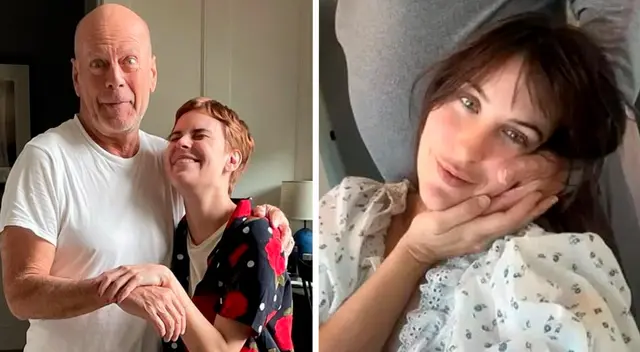 Bruce Willis y el tierno momento que vivió en el Día de Acción de Gracias.