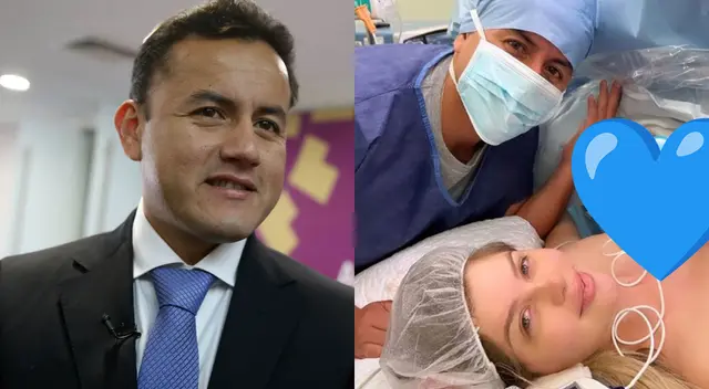 Richard Acuña se mostró muy emotivo de tener a toda su familia unida.