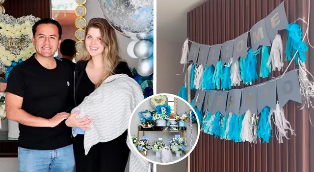 Richard Acuña se desborda en detalles al darle la bienvenida a Alessio y Brunella Horna en casa