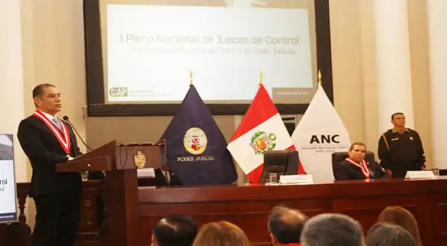 Inauguraron el I Pleno Nacional de Jueces de Control