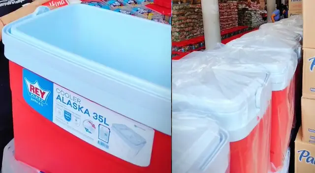 Canasta navideña de una empresa captó la atención de usuarios en redes sociales.