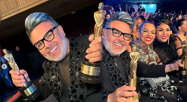 Andrés Hurtado ganó dos categorías en los Premios Martín Fierro Latino.