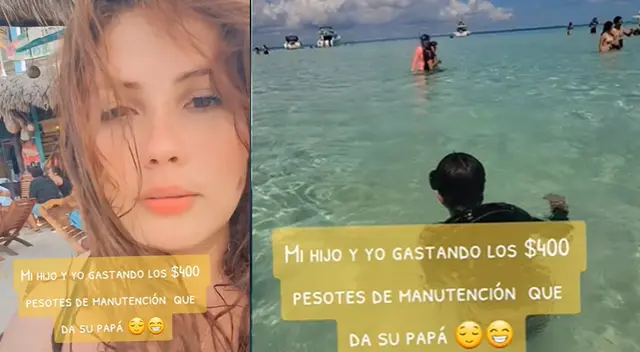 Joven madre sorprendió con historia en TikTok y mostró los detalles de su paseo. Joven madre sorprendió con historia en TikTok y mostró los detalles de su paseo.