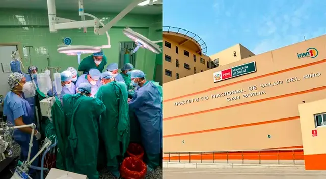 Los médicos operaron al bebé por casi tres horas. Los médicos operaron al bebé por casi tres horas.