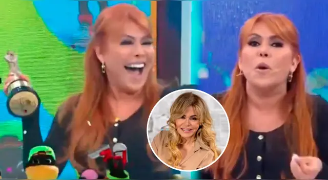 Magaly Medina calla a quienes querían que Gisela Valcárcel gane.