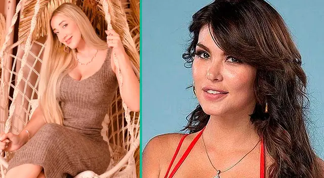 Romina Gachoy sobre la relación que tuvo con Angie Jibaja. Romina Gachoy sobre la relación que tuvo con Angie Jibaja.