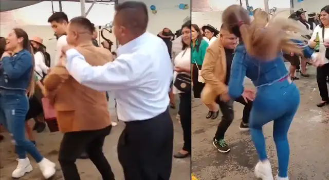 Peruanos se robaron el show en un local al ritmo de huayno y son sensación en TikTok.