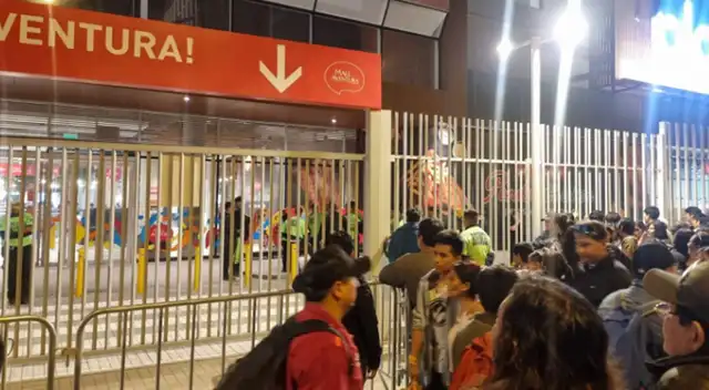Mall Aventura de San Juan de Lurigancho cerró sus puertas tras sobrepasar aforo.