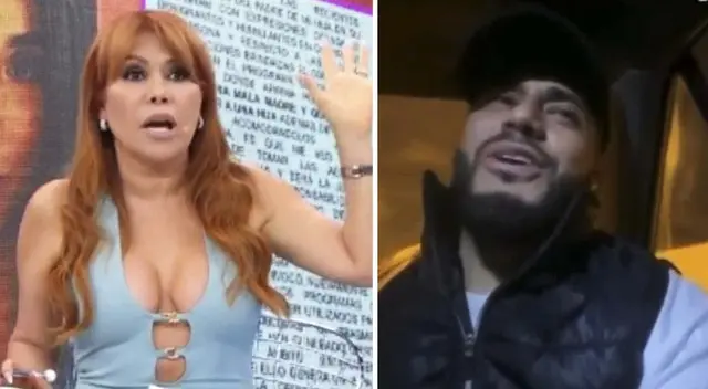 Magaly Medina y Bryan Torres tuvieron fuerte momento en Magaly TV La Firme. Magaly Medina y Bryan Torres tuvieron fuerte momento en Magaly TV La Firme.