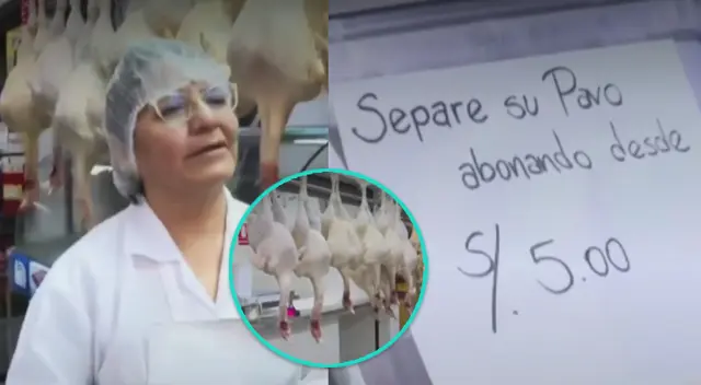 Comerciante avícola lanza oferta para separar pavo navideño en cómodas cuotas.