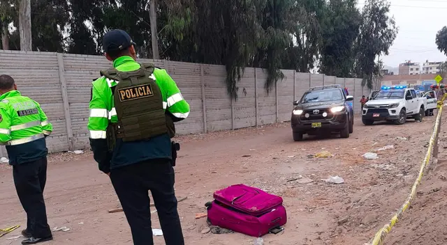 Agentes de criminalística se encargarán de identificar a la víctima.