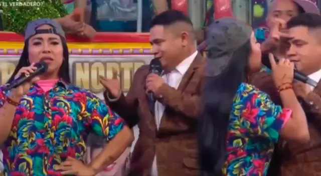 Dayanita le dice sus verdades a Topito en 'El reventonazo de la chola'.