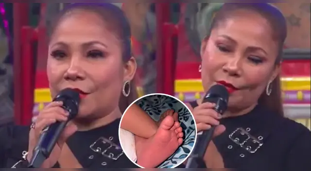 Marisol derrocha amor por su nieto.